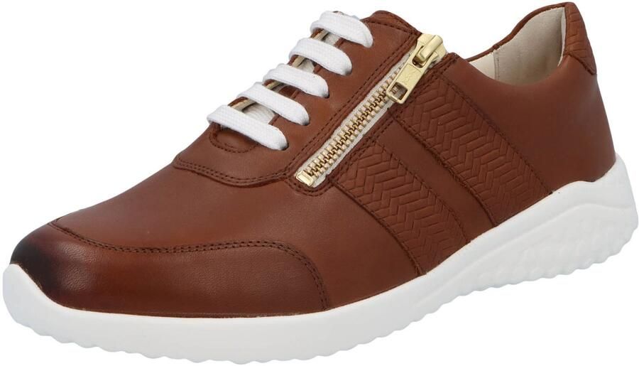 Solidus Casual veterschoenen voor dames in bruin - Foto 2