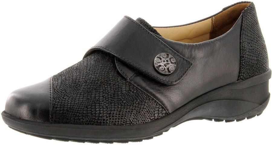 Solidus Solid dames instappers zwart