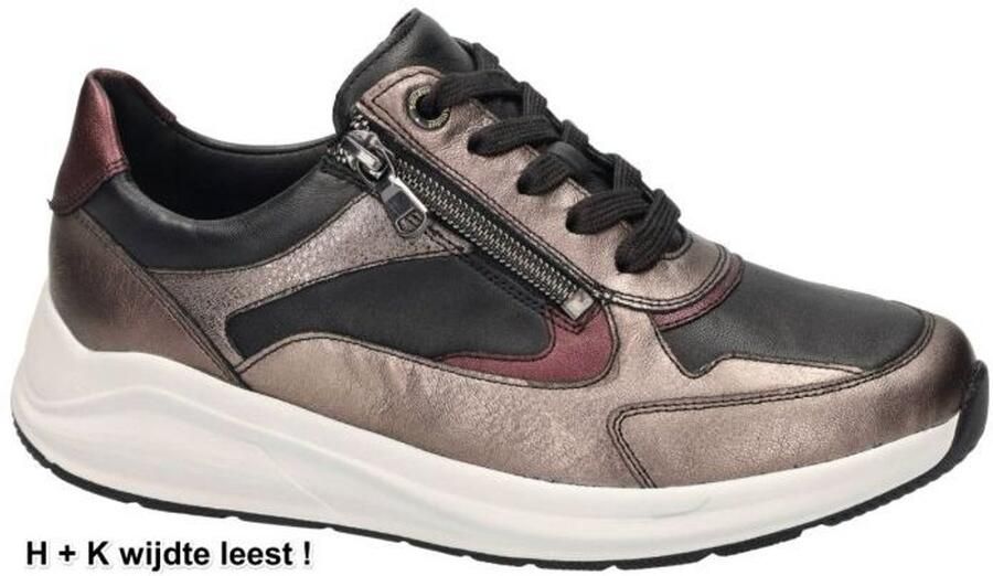 Solidus Solid Dames metallic sneakers