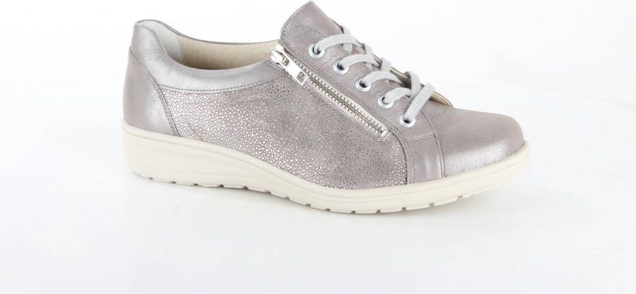 Solidus Solid 40448 Taupe combi brede dames veterschoenen wijdte K - Foto 11