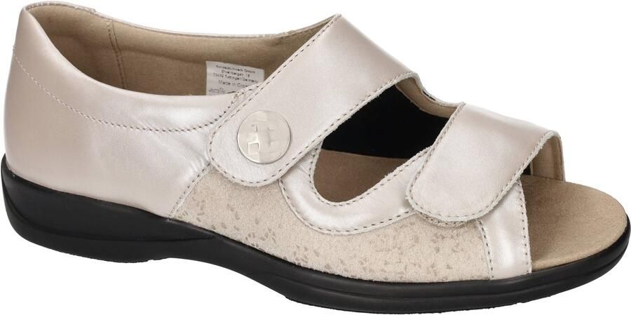 Solidus Solid Dames zandkleur sandalen