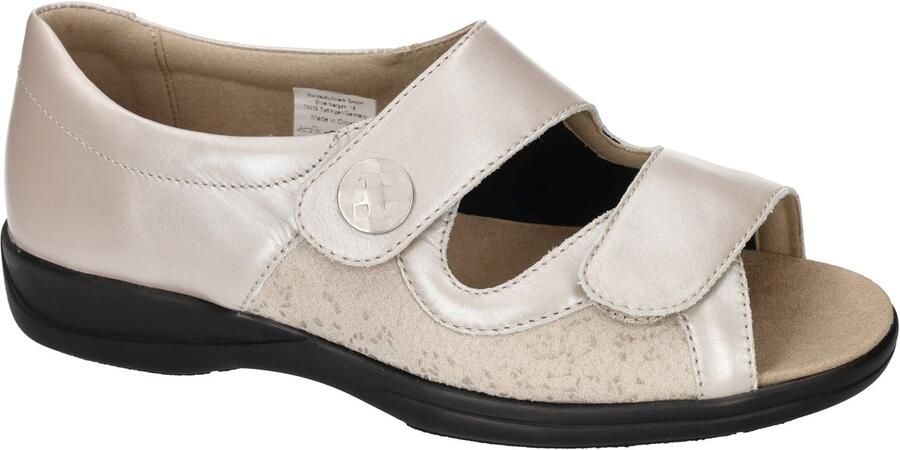 Solidus Solid Dames zandkleur sandalen