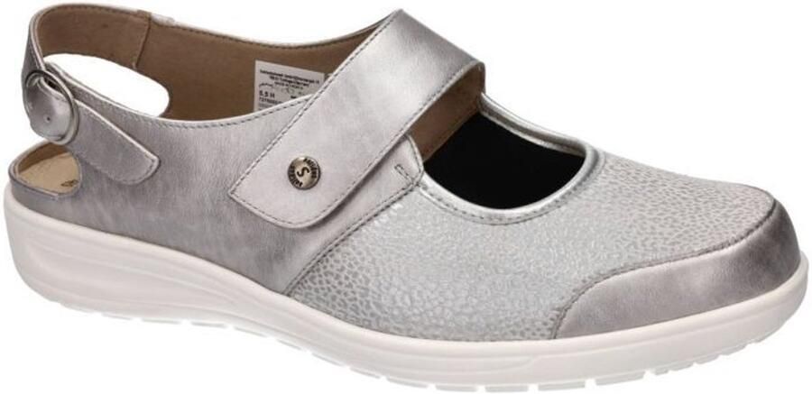 Solidus Solid Dames zilver sandalen