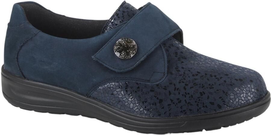 Solidus Solid K dames klittenbandschoenen (5) blauw