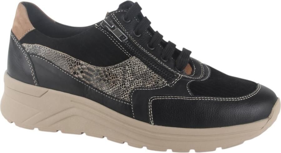 Solidus Solid K dames sneakers zwart