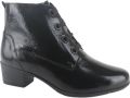 Solidus Solid K dames veterboots gekleed (6) zwart - Zwart