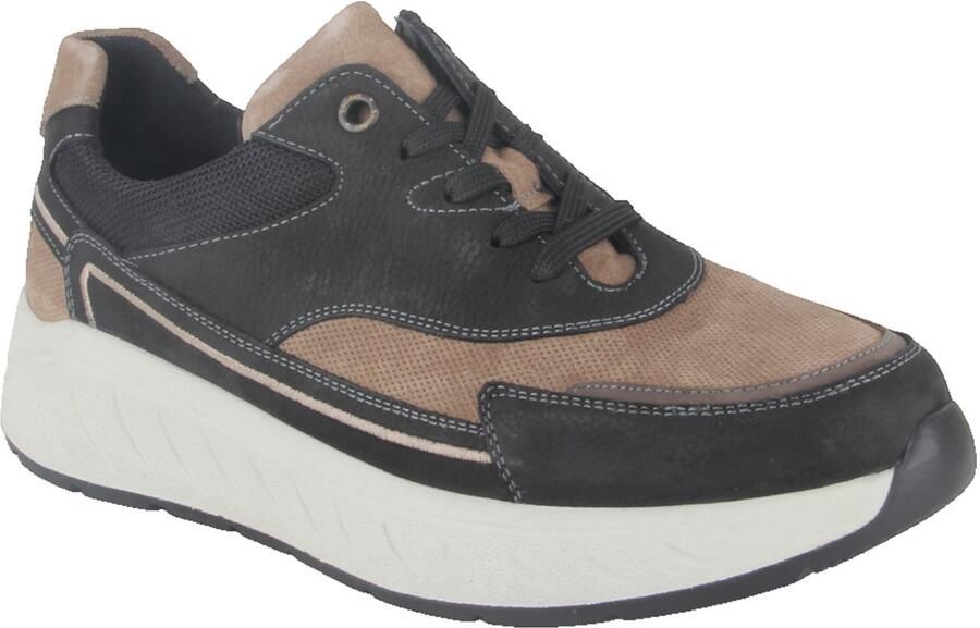 Solidus Solid K heren veterschoenen sportief (9) zwart