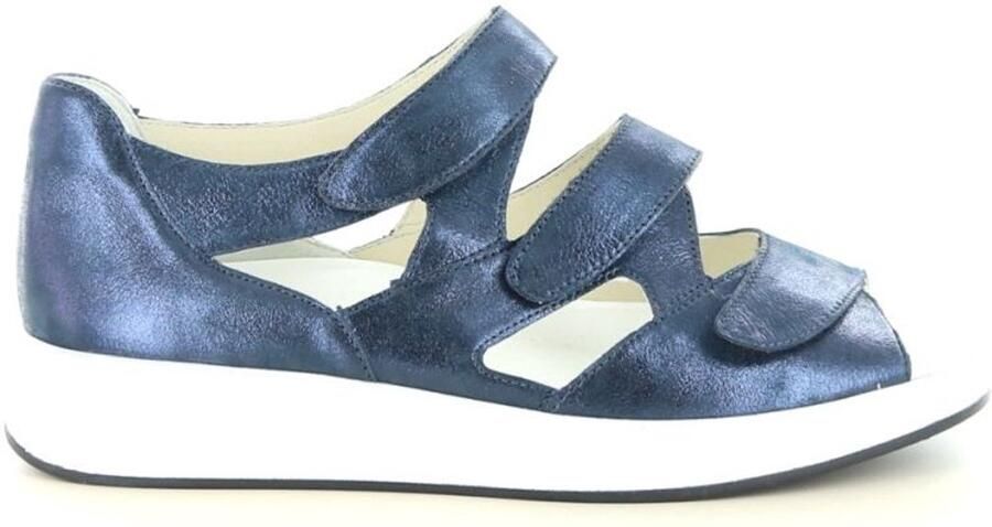 Solidus Solid Dames blauw donker sandalen