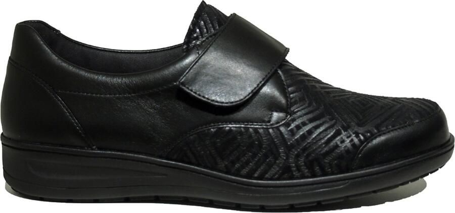 Solidus Heaven 27509 Schwarz H-klittenbandschoen voor steunzolen
