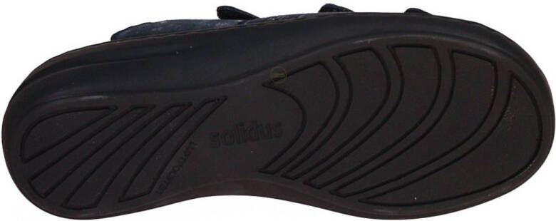 Solidus Spezial Blauwe Slipper H-leest