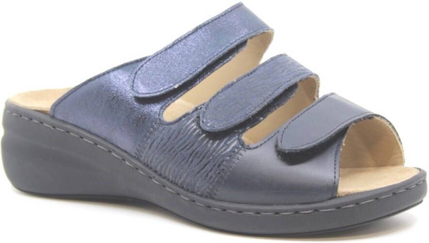 Solidus Spezial Blauwe Slipper H-leest