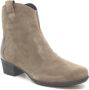 Solidus Solid K dames enkellaarzen gekleed (4 5) beige - Thumbnail 2