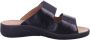 Solidus Wellness SOLIDUS slippers dames Wellness Spezial 20187-00691 -G Perlack schwarz 1 3 en - Thumbnail 1