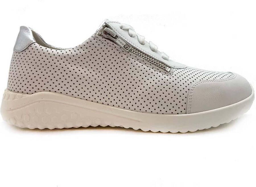 Solidus Dames Veterschoenen Solid -10153 Hyle White Wit