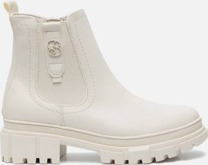 S.Oliver Chelsea boots beige Synthetisch 182802