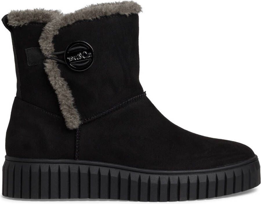 S.Oliver Zwarte Casual Gesloten Booties Vrouwen Black Dames
