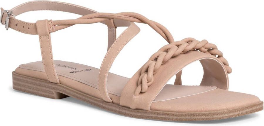 S.Oliver Sandalen in eenkleurige look