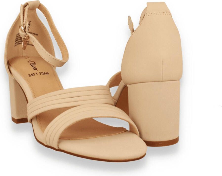 S. Oliver S.Oliver Dames Sandaal Cream BEIGE