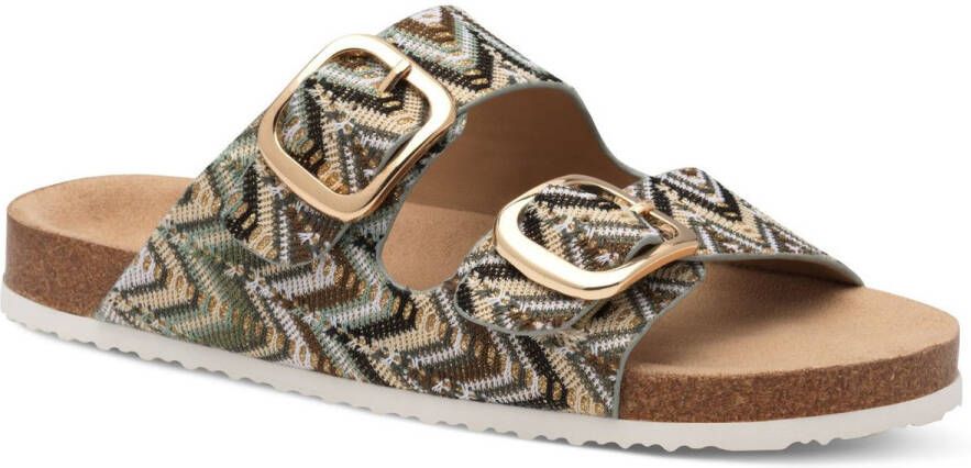 S.Oliver Groene Sandalen met Bandjes voor Dames