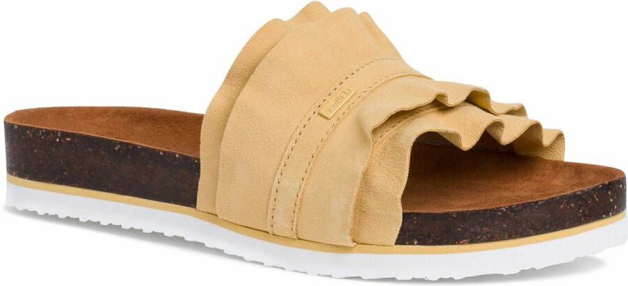 S.Oliver Slippers met aangerimpelde band