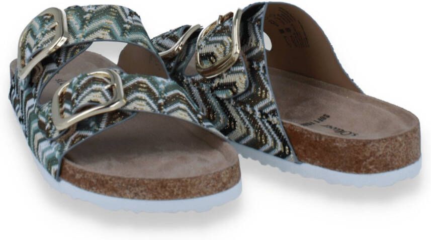 s.Oliver Dames Slipper Kaki