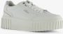 S.Oliver dames sneakers met plateauzolen wit Uitneembare zool - Thumbnail 9