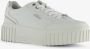 S.Oliver dames sneakers met plateauzolen wit Uitneembare zool - Thumbnail 10