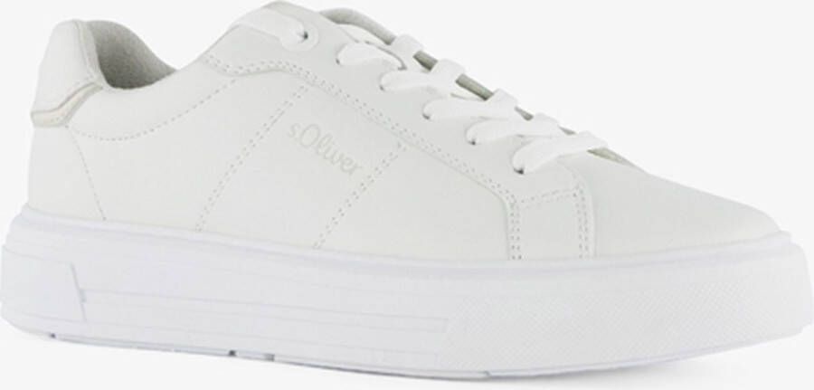S.Oliver Witte Sneakers voor Vrouwen White Dames