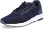 S.Oliver gebreide herensneaker marineblauw - Thumbnail 1