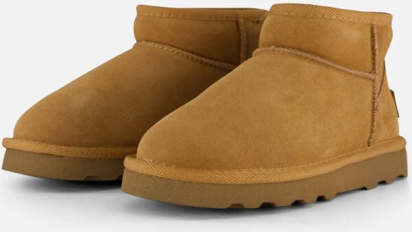S.Oliver Gevoerde boots cognac Suede Dames