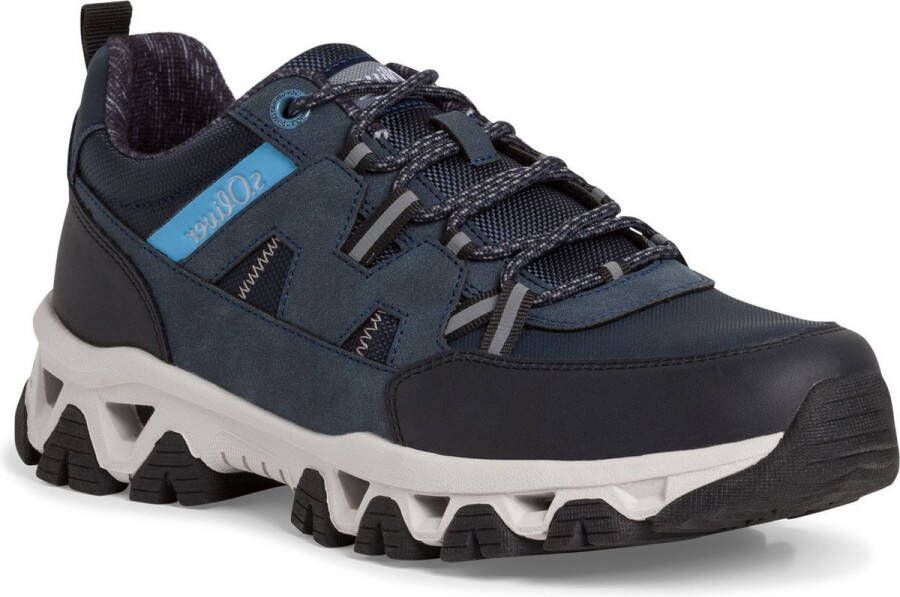 S.Oliver Blauwe Veterschoenen