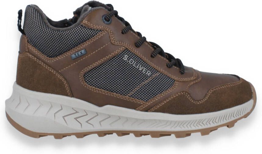 S.Oliver Heren Sneaker High Cognac
