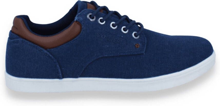 S.Oliver Heren Sneaker Navy BLAUW
