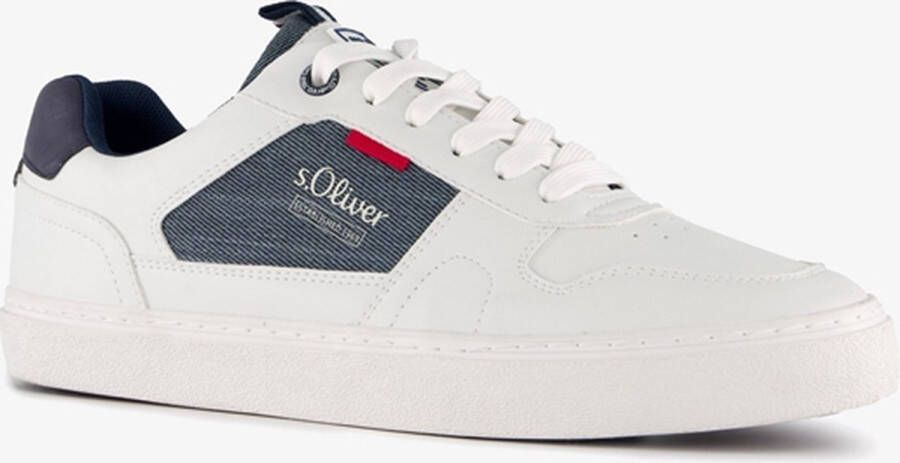 S.Oliver Witte Sneakers voor Mannen White Heren