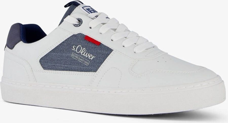 S.Oliver heren sneakers wit blauw - Foto 2