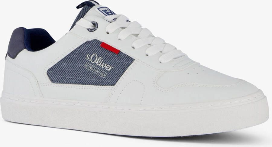 S.Oliver Witte Sneakers voor Mannen White Heren