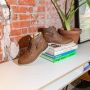 S.Oliver heren veterboots bruin cognac - Thumbnail 1