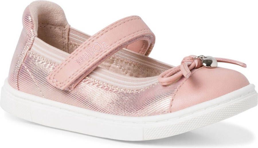 S.Oliver Ballerina's met riempje in mooie metallic-look