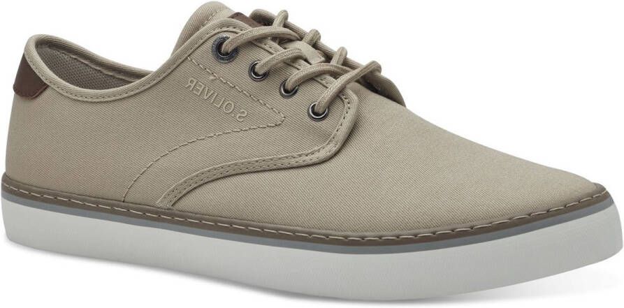 S.Oliver S. Oliver Sneakers beige Textiel