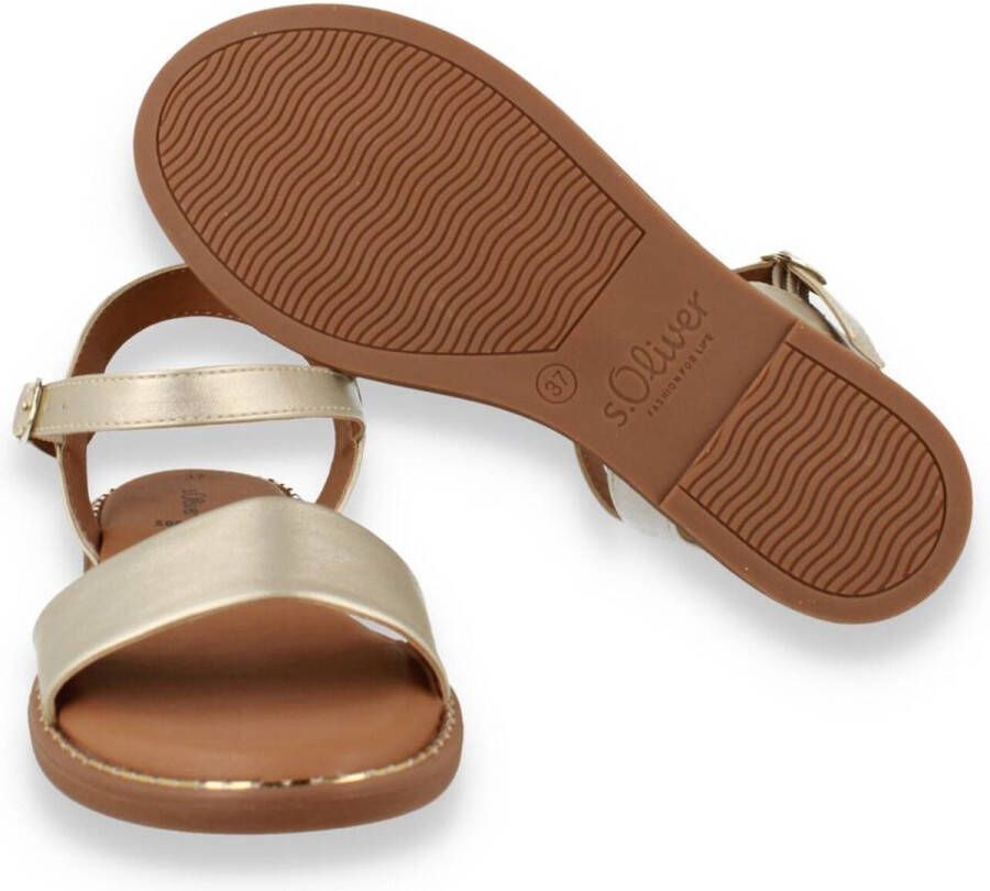 S.Oliver S. OLIVER Dames Sandalen GOUD - Foto 2