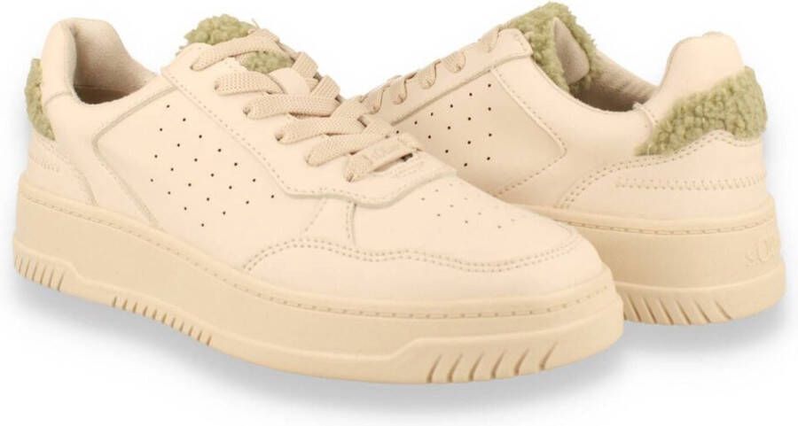 S.Oliver S. OLIVER Dames Sneaker Cream WIT