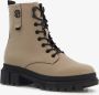 S.Oliver s. Oliver dames veterboots beige taupe - Thumbnail 3