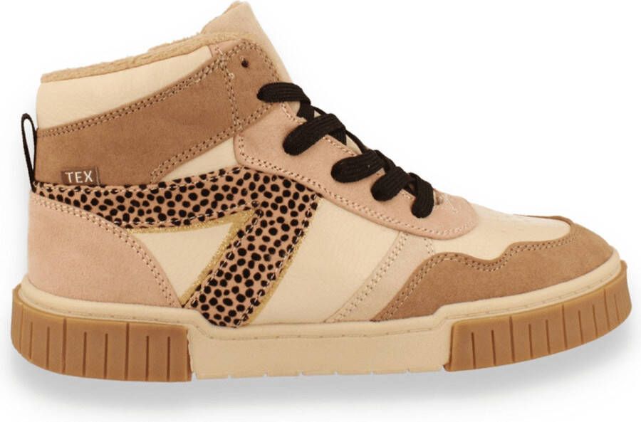 S.Oliver S. OLIVER Meisjes Sneaker Hoog Beige Comb BEIGE