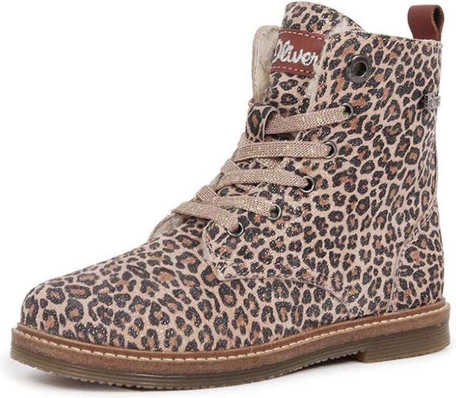 S.Oliver s Oliver meisjesschoen met panterprint-29