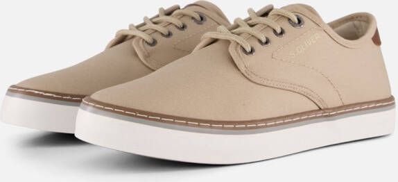 S.Oliver S. Oliver Sneakers beige Textiel