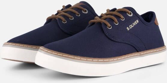 s.Oliver S. Oliver Sneakers blauw Suede