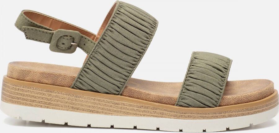 s.Oliver Sandalen groen