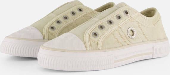 S.Oliver Sneakers beige Textiel Dames