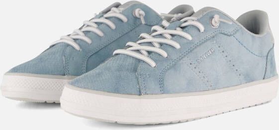 S.Oliver Sneakers blauw Textiel Dames