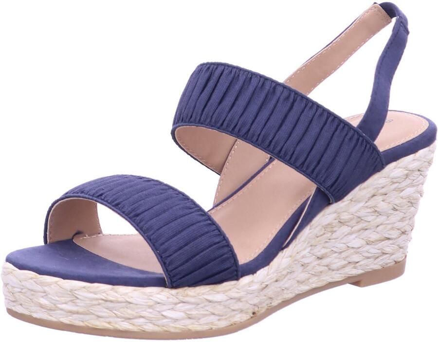 S.Oliver 5-5-28300-28-805 dames sandalen blauw - Foto 1